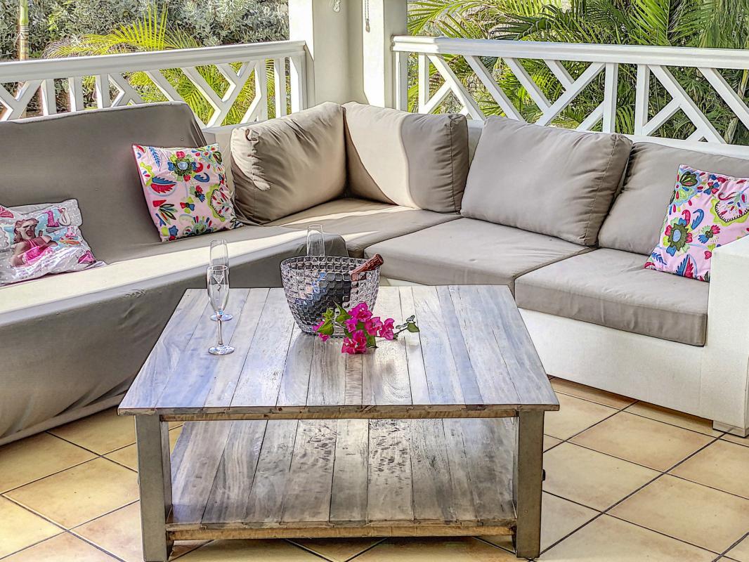 A louer appartement Front de mer BO Saint Martin-terrasse-2